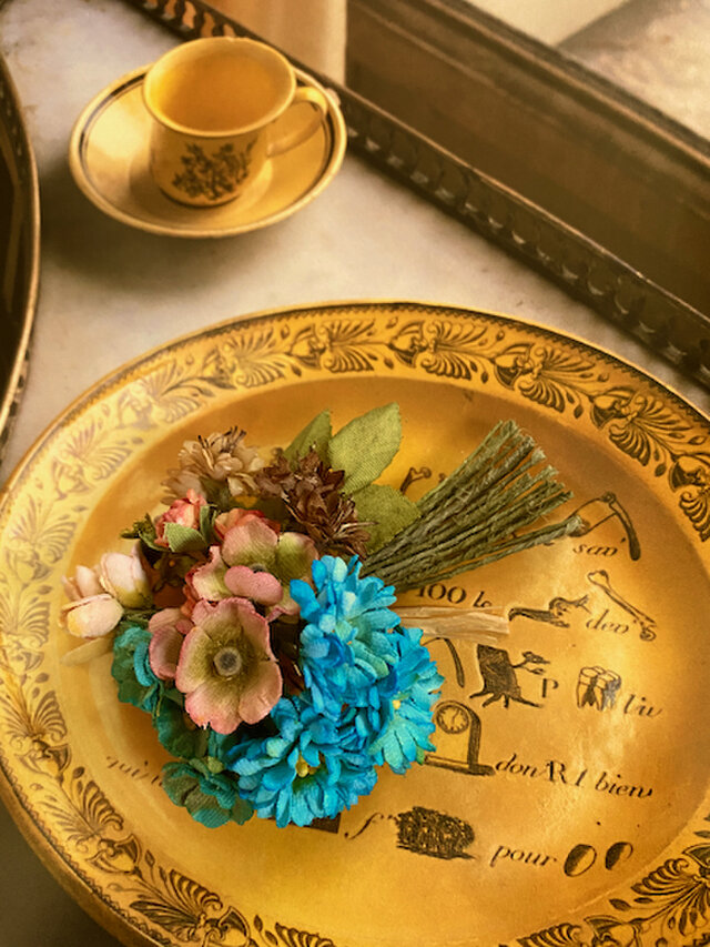 布花Small corsage gift series Rococo color Bの画像1枚目