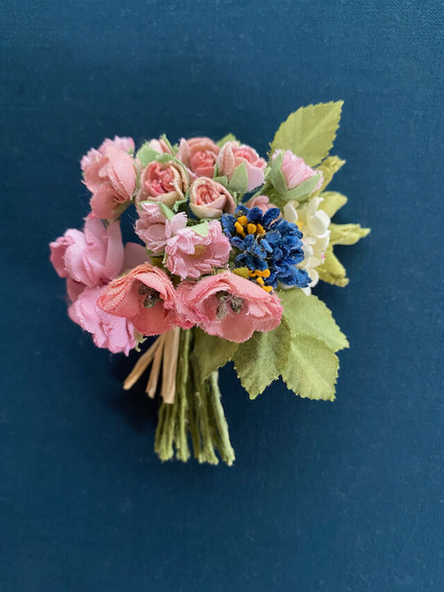布花Small corsage gift series Rococo color Aの画像1枚目