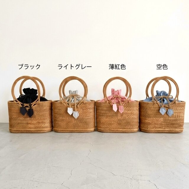ロングセラー☆初めてのカゴバッグに迷ったらこれ♪アタバッグ