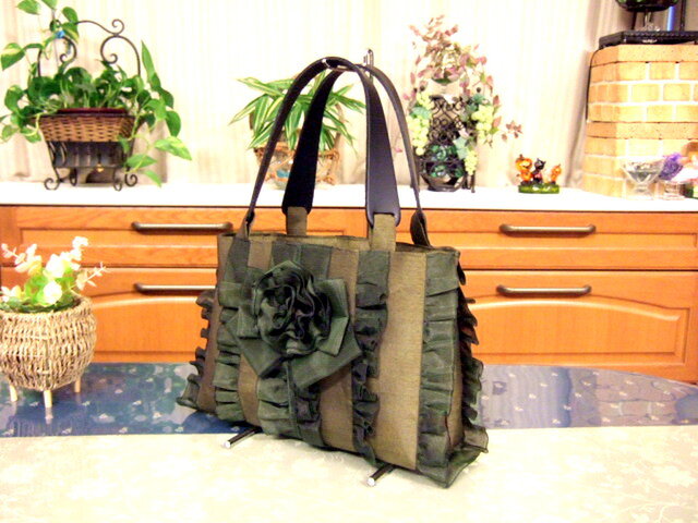 畳縁バッグ | iichi 日々の暮らしを心地よくするハンドメイドや