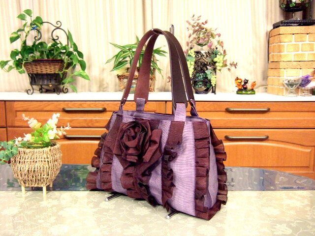 畳縁バッグ | iichi 日々の暮らしを心地よくするハンドメイドや