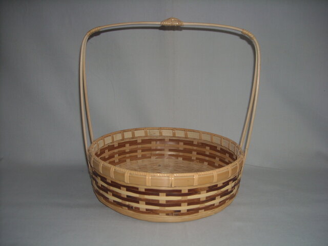 盛りかご(二重菊底、手付き)B | iichi 日々の暮らしを心地よくする