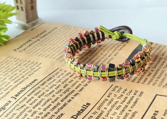 Buff⭐水牛バングル&ブレスB434 | iichi 日々の暮らしを心地よくする