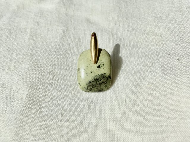 一点もの チーターアゲート】小さな絵画 チーターアゲート ピアス