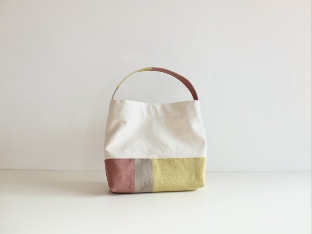 Osanpo tote キナリ(柔らかな帆布)の画像1枚目
