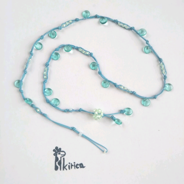 ジャックの豆のネックレス、アンクレット(一点限定)(#908)