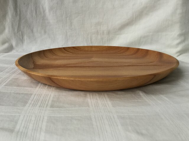 木の皿(大) | iichi 日々の暮らしを心地よくするハンドメイドや