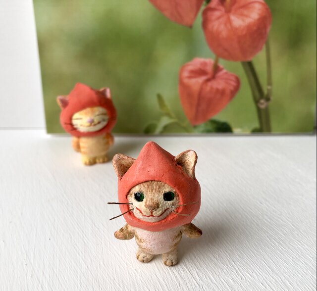 猫チキ！3点セット！猫、猫オイル、トラのミニチュア像！ 猫チキ！3点