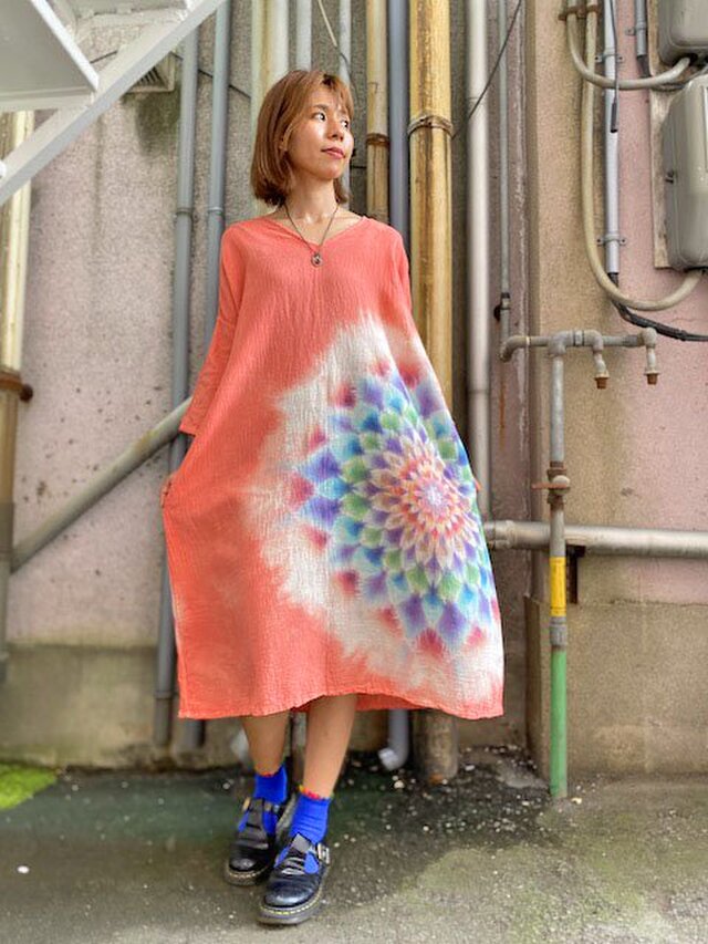 人気満点 タイダイ染め ゆったりワンピース 若葉色に美しい曼荼羅模様 Hd14 正規激安 Www Purpicks Com 人気満点 タイダイ染め ゆったりワンピース 若葉色に美しい曼荼羅模様 Hd14 正規激安 Www Purpicks Com