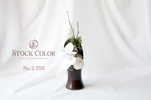 ✨陶器（バラ＆小菊プリザ＆ミニ胡蝶蘭（アーティシャルフラワーアレンジ✨ケース付き ✨陶器（バラ＆小菊プリザ＆ミニ胡蝶蘭（アーティシャルフラワー