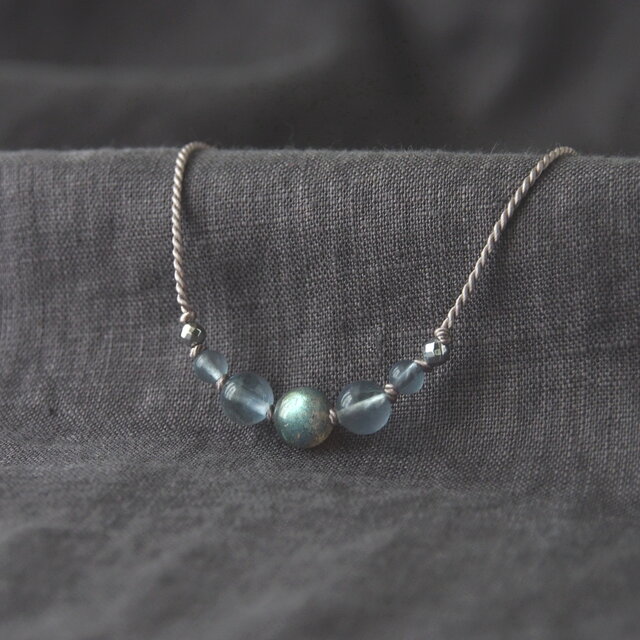 Night Moon Water（ラブラドライト×フローライト）