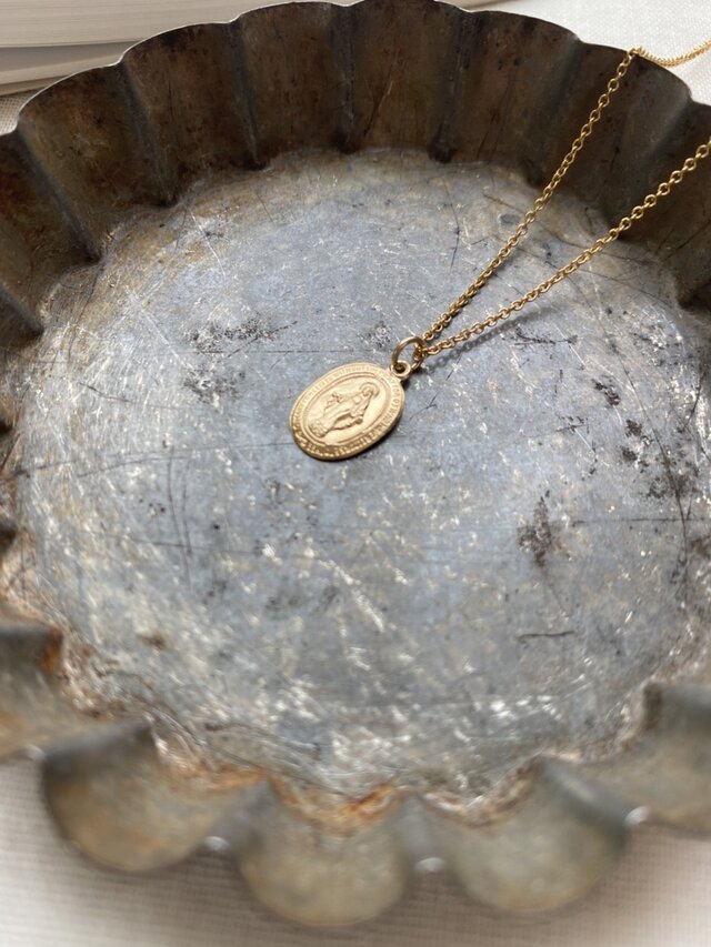 14kgf 【Saint Mary】45cm Chain Necklaces | iichi ハンドメイド・クラフト作品・手仕事品の通販