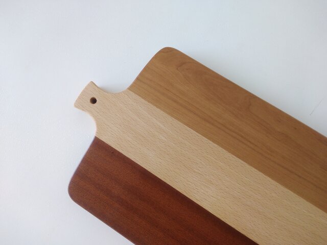 Cutting Board L - 寄木のカッティングボードの画像1枚目