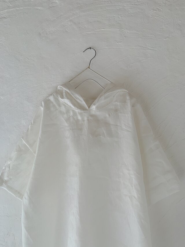 リネンLsizeパーカー