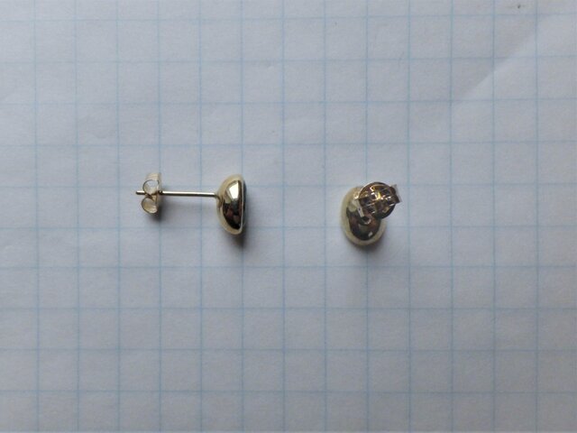 K18 ペリドット SV ビンテージピアス