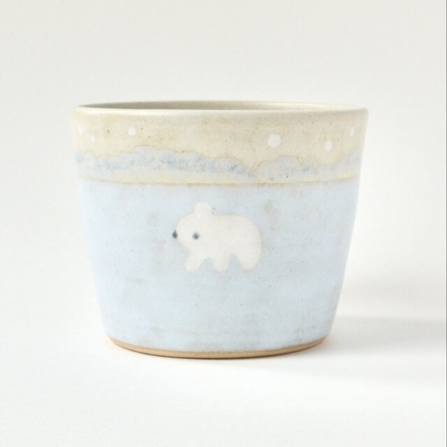 フリーカップ ［ シロクマ ］