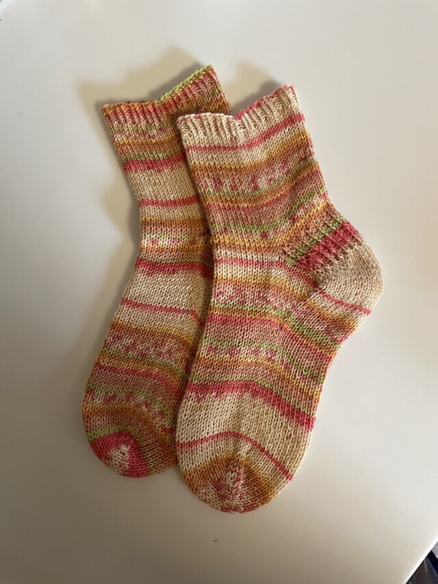 No.546 手編み靴下