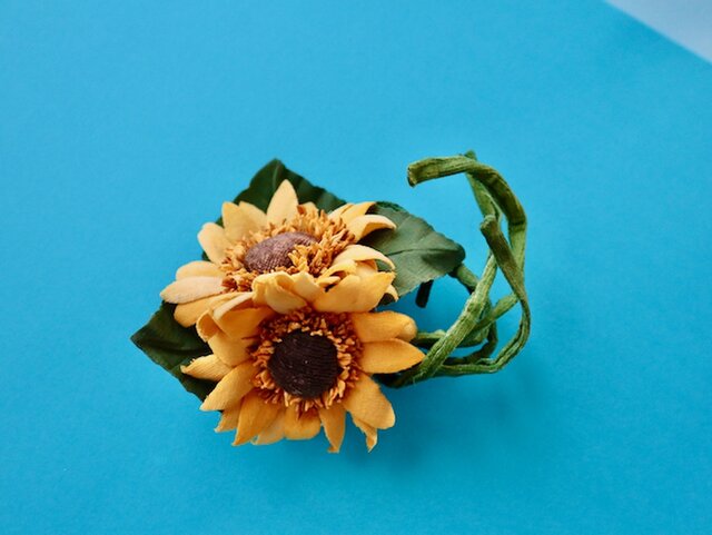 布花 Wild Sunflower corsage corsage Aの画像1枚目