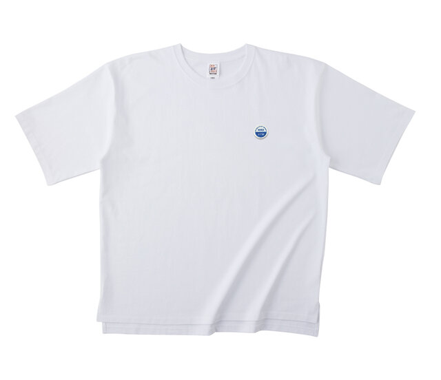 メンズ Tシャツ 刺しゅう オバケ ワッペン オーバーサイズ a1299 GRAF&WU グラフアンドウー (graf-042) スウェット おばけ 刺繍