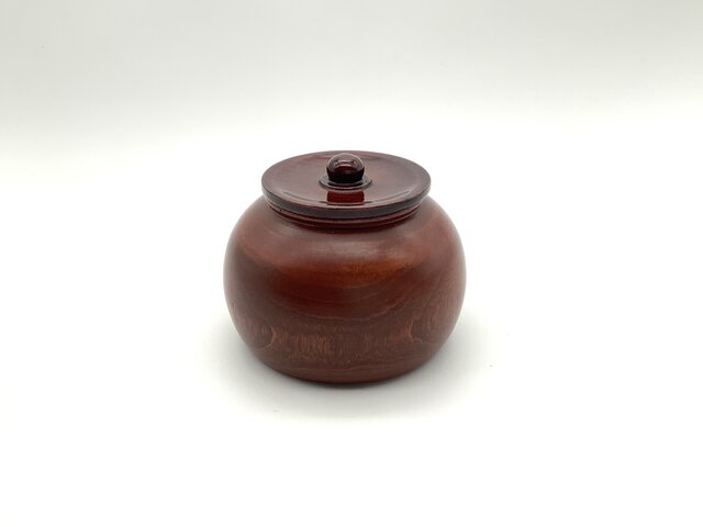 木地呂塗り蓋小物入れ③ | iichi 日々の暮らしを心地よくする