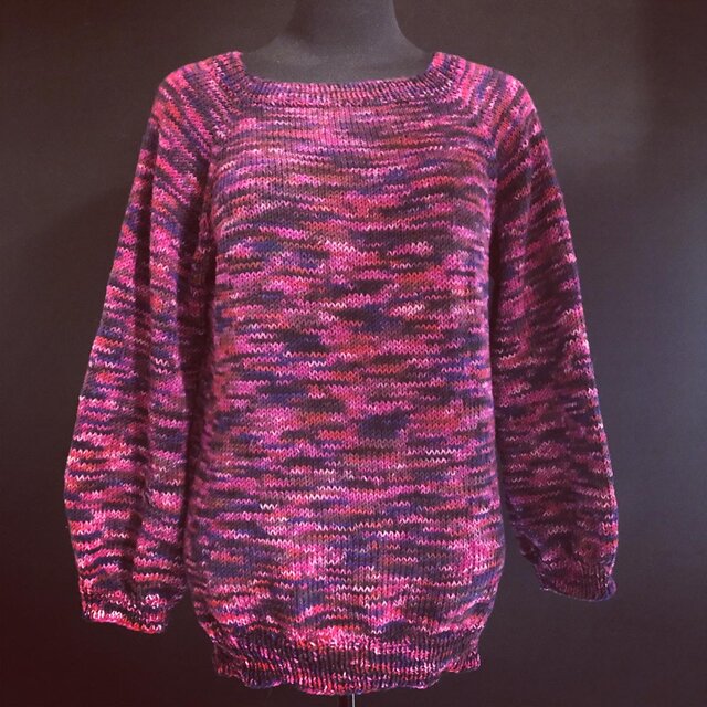 edel knit / ゆったりシルエット・チュニック丈のセーター（レディース