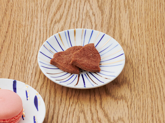 Teshio 金群青 花に水の画像1枚目