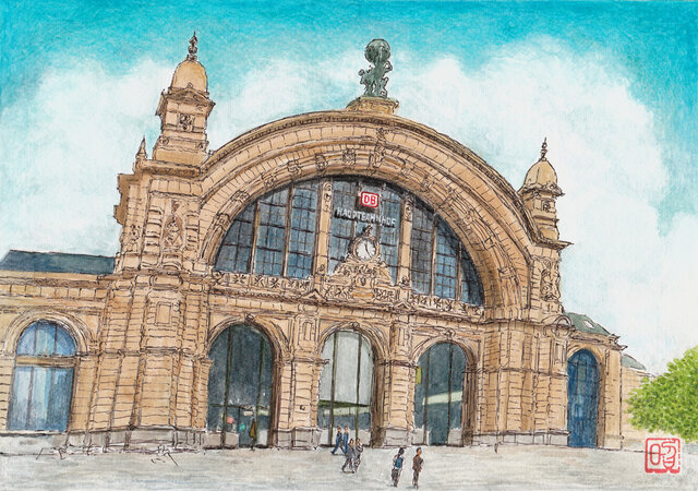 フランクフルト中央駅の画像1枚目