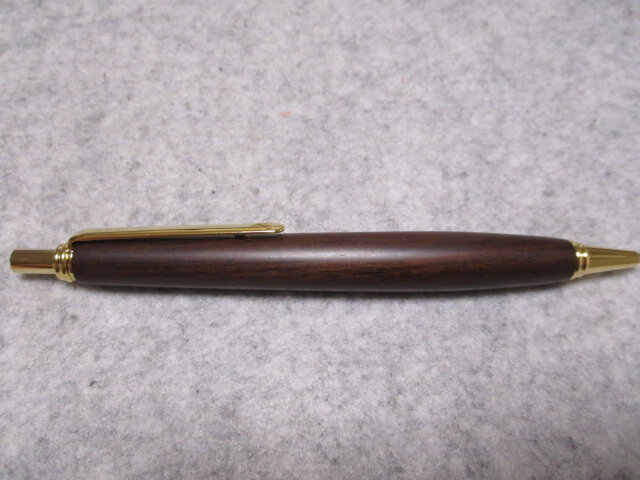 ブラジリアンローズウッド 木地仕上げ シャープペンシル(0.5ミリ用) 超