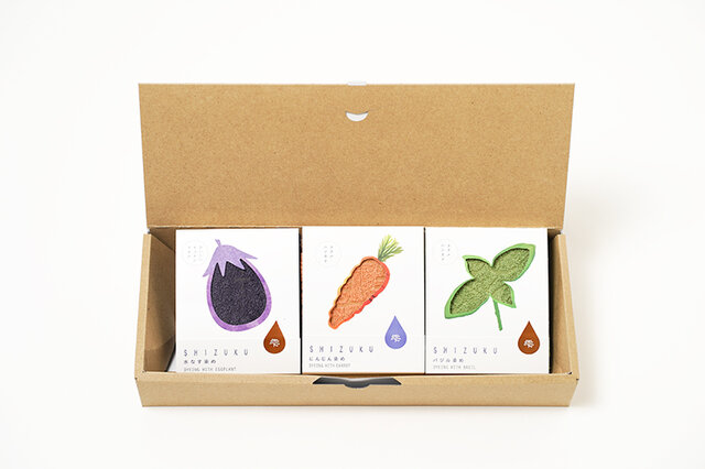 カオルコ✩LCラブコスメ★キンモクセイ7点セット★ 雫～SHIZUKU～】 タオルハンカチ ギフトセット（3枚箱入り） | iichi