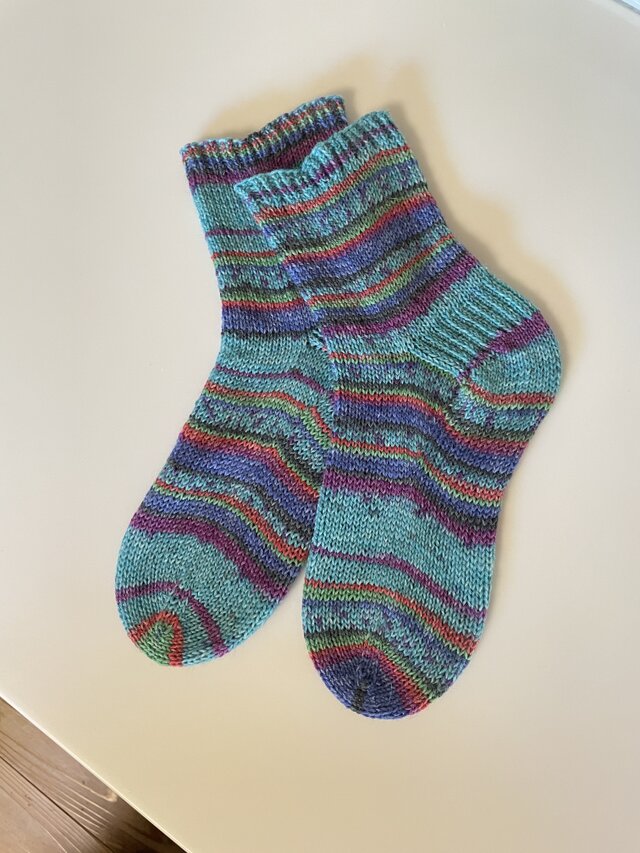 No.547 手編み靴下