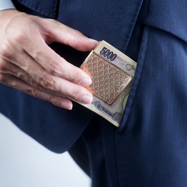 錺之マネークリップ / 唐草 | iichi 日々の暮らしを心地よくする