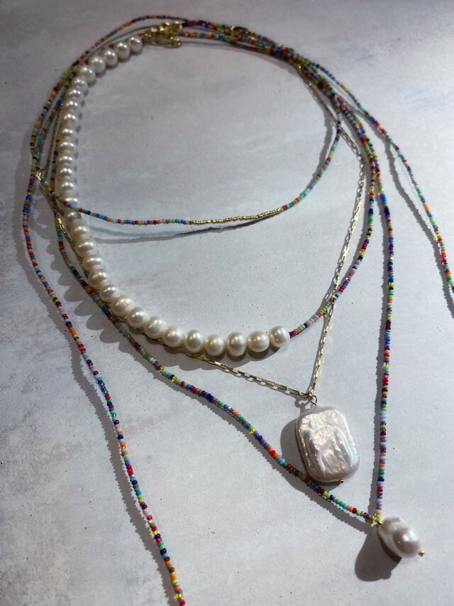 展示品　*pearl + pop mix