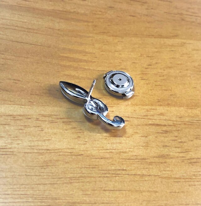 銀製【音符】シルバー音楽ピンバッジ Note Pins 楽器アクセサリー