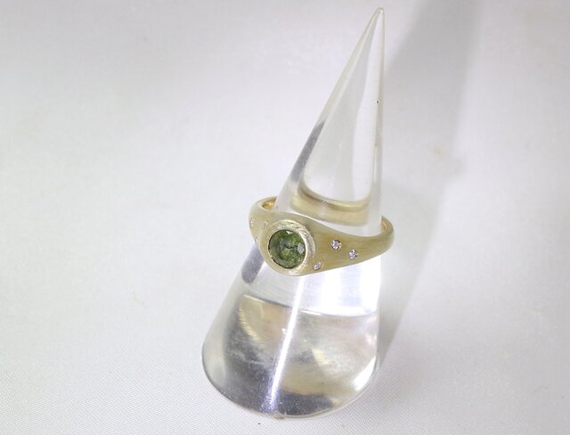 K18YG デマントイドガーネットリング 0.91ct | iichi 日々の暮らしを