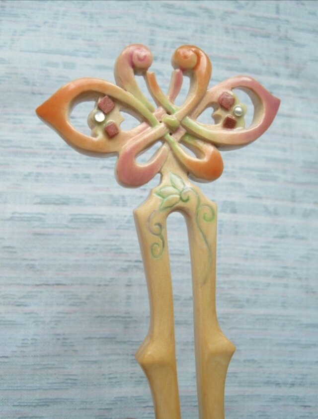 蝶々のかんざし