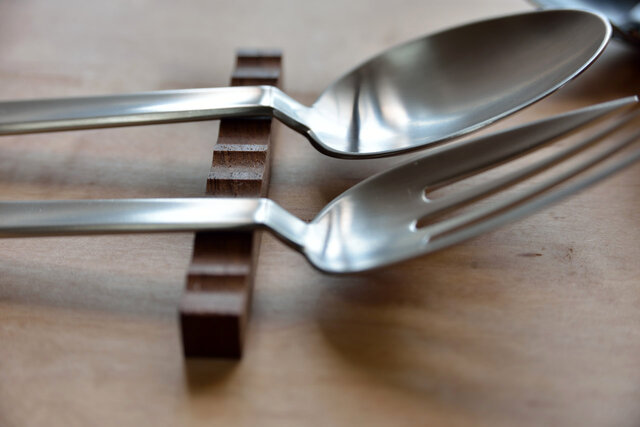   箸置き 5個セット　カラトリー　ブルー カトラリーレスト5個＋箸置き5個(合計10個入り）（箱なし