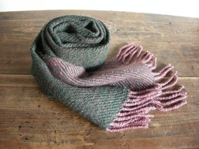 homespun muffler/reversibleの画像1枚目
