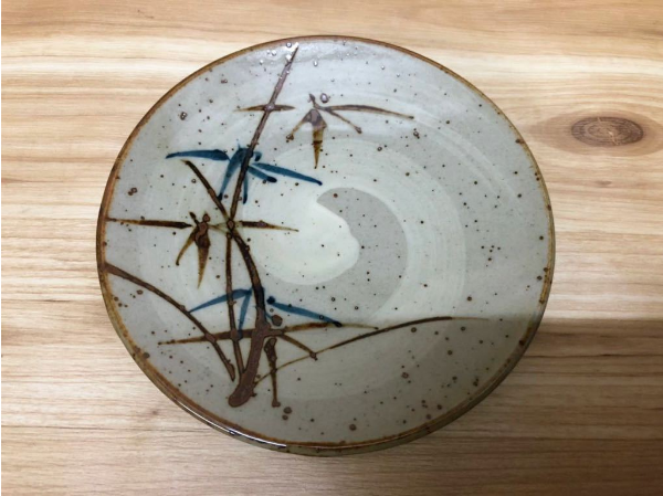 新品】美濃焼製 乾山風武蔵野柄小皿 20枚組 1枚のサイズ/約10.6cm×高さ