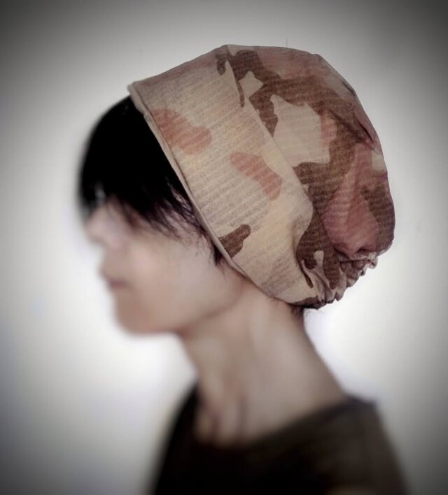 ターバンな帽子　サファリ　送料無料