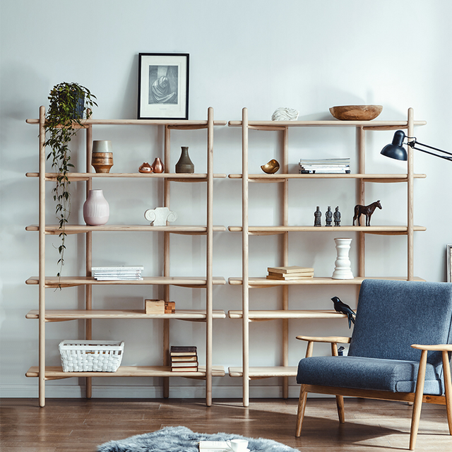 在庫あり 即納 オーダーメイド 職人手作り オープンシェルフ 収納棚 本棚 天然木 リビング おうち時間 収納 家具 木目 木工 エコ Lr 魅力的な