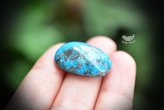 ブルーの味わい☆ターコイズ ルース tur025 | iichi 日々の暮らしを