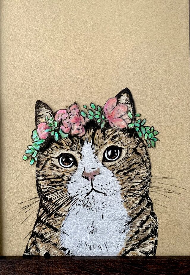 小物などお買い 猫とお花のヘアゴム♡ | www.artfive.co.jp