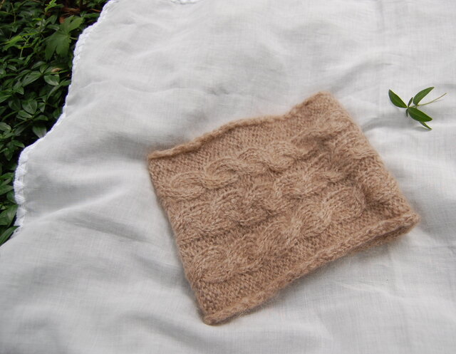 ノンネイティブ　ネックウォーマー　モヘア　ベージュ rotot-r5091_c_2.jpg