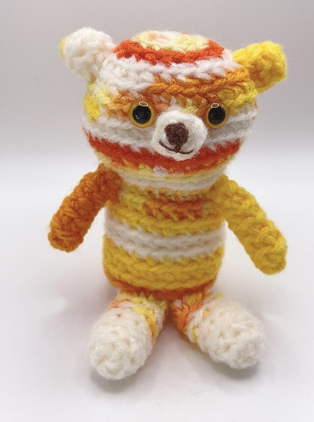 くまちゃん オレンジ混色