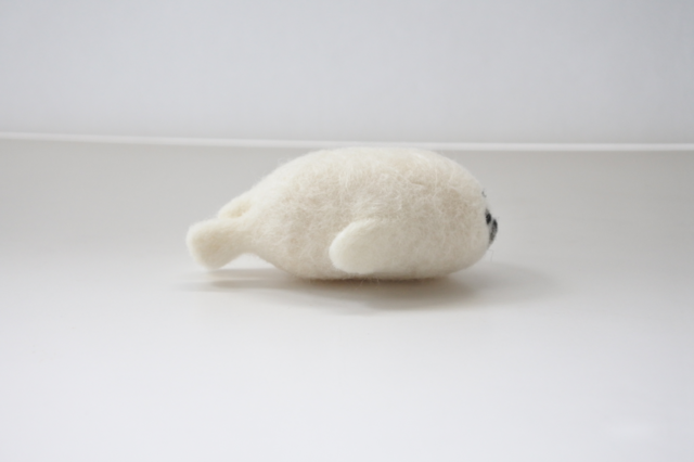 未使用 2000年廃盤品◆スワロフスキー『アザラシの赤ちゃん』012530 未使用 2000年廃盤品◇スワロフスキー『アザラシの赤ちゃん