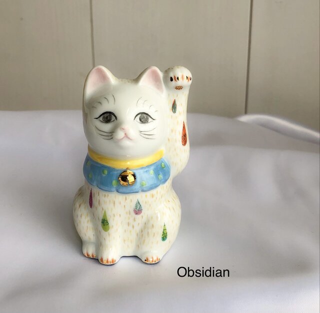 招き猫 左手 商売繁盛 | iichi 日々の暮らしを心地よくする