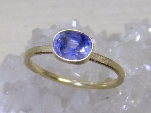 バイカラーサファイア*K10 ringの画像1枚目
