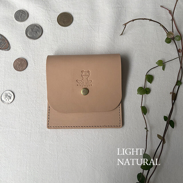 [カエル] スクエアコインケース/2ポケット