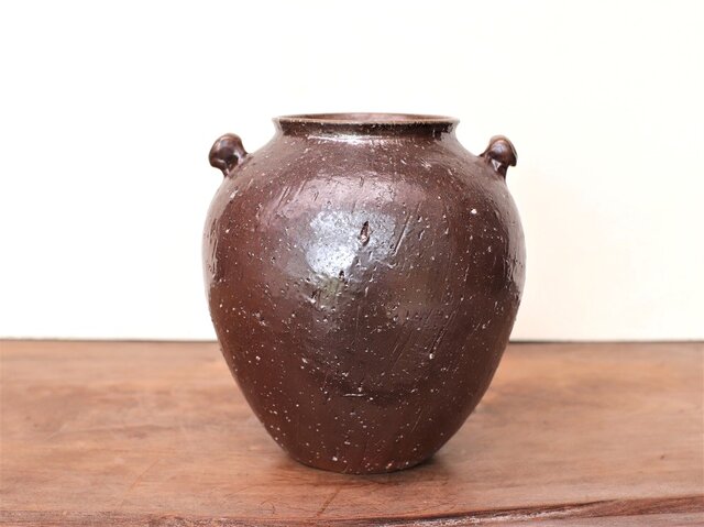 備前焼 花入れ h3-094 | iichi 日々の暮らしを心地よくする