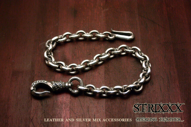 極太アズキウォレットチェーン | iichi 日々の暮らしを心地よく